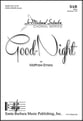 Good Night SAB choral sheet music cover